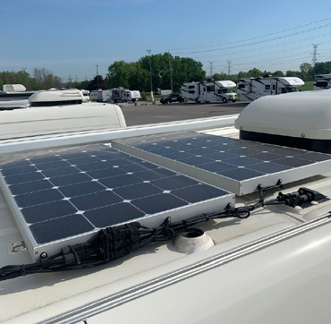 RV Solar Panel Installations